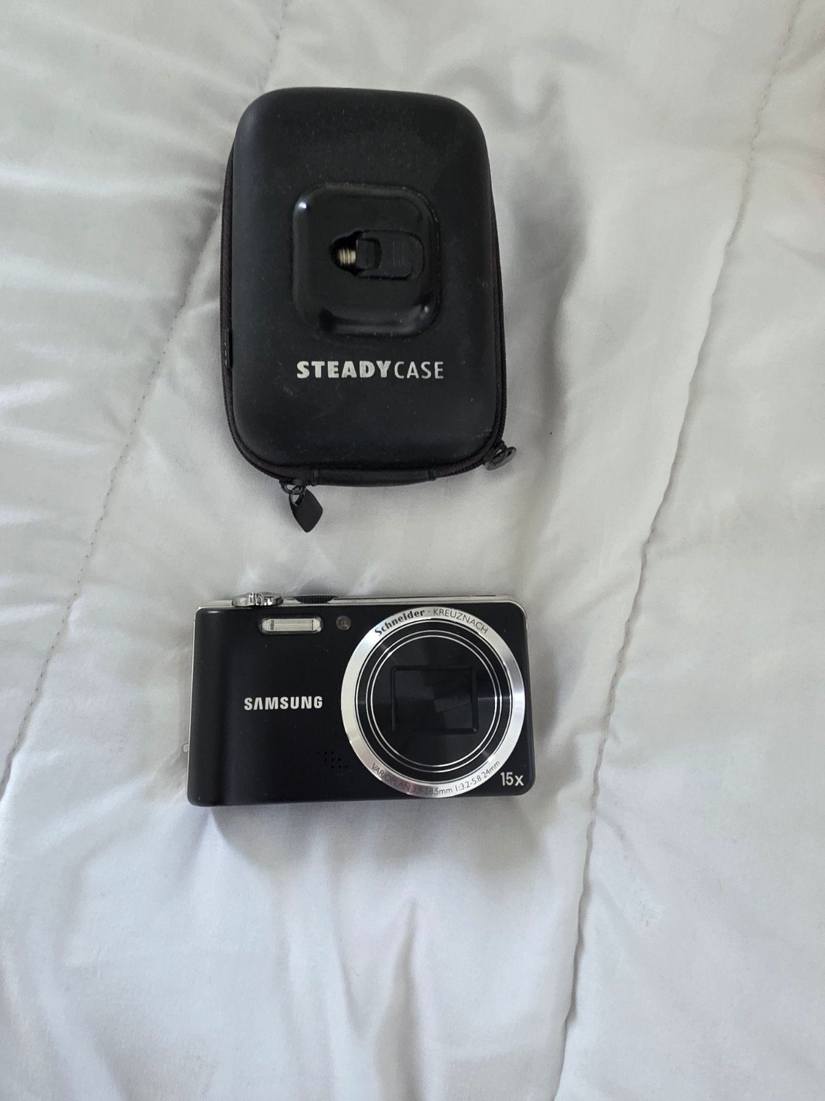 Samsung IZGS Fotocamera met Steadycase, Audio, Tv en Foto, Gebruikt, Ophalen of Verzenden, Compactcamera, Samsung