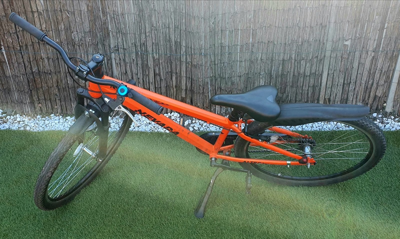 26 inch Oranje Nevada fiets - Zo goed als nieuw, Overige merken, Velgrem, Versnellingen, Ophalen of Verzenden