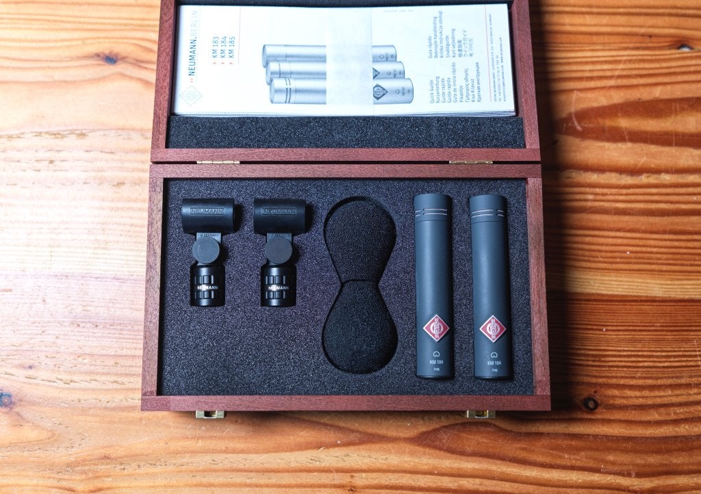 Neumann KM 184 mt - Stereo Set [z.g.a.n.] (11 mnd garantie), Muziek en Instrumenten, Microfoons, Ophalen of Verzenden, Zo goed als nieuw