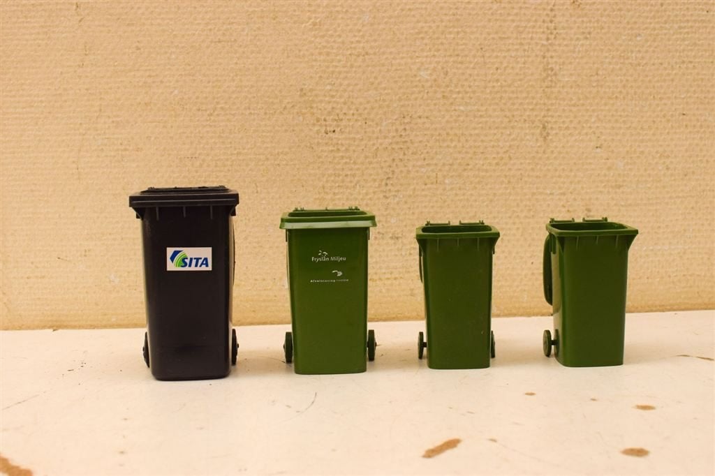 4 stuks Kleine Kliko containers 49484, Ophalen of Verzenden, Gebruikt