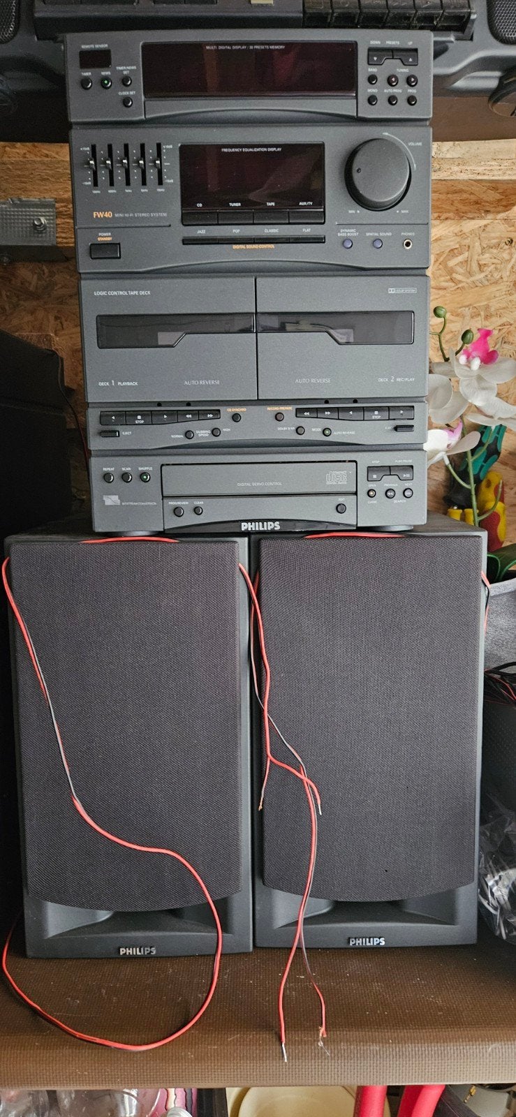 Philips FW40 Mini Hifi Stereo Systeem, Ophalen, Gebruikt, Philips