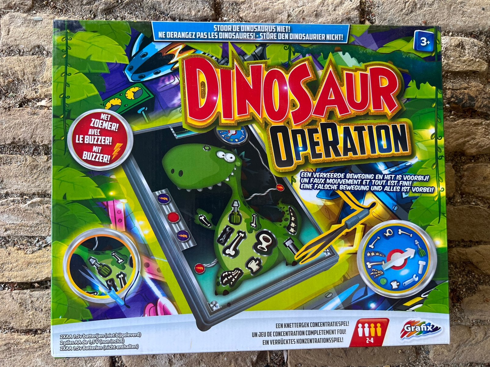 Dinosaur Operation spel, Ophalen of Verzenden, Zo goed als nieuw, Ontdekken, Met geluid