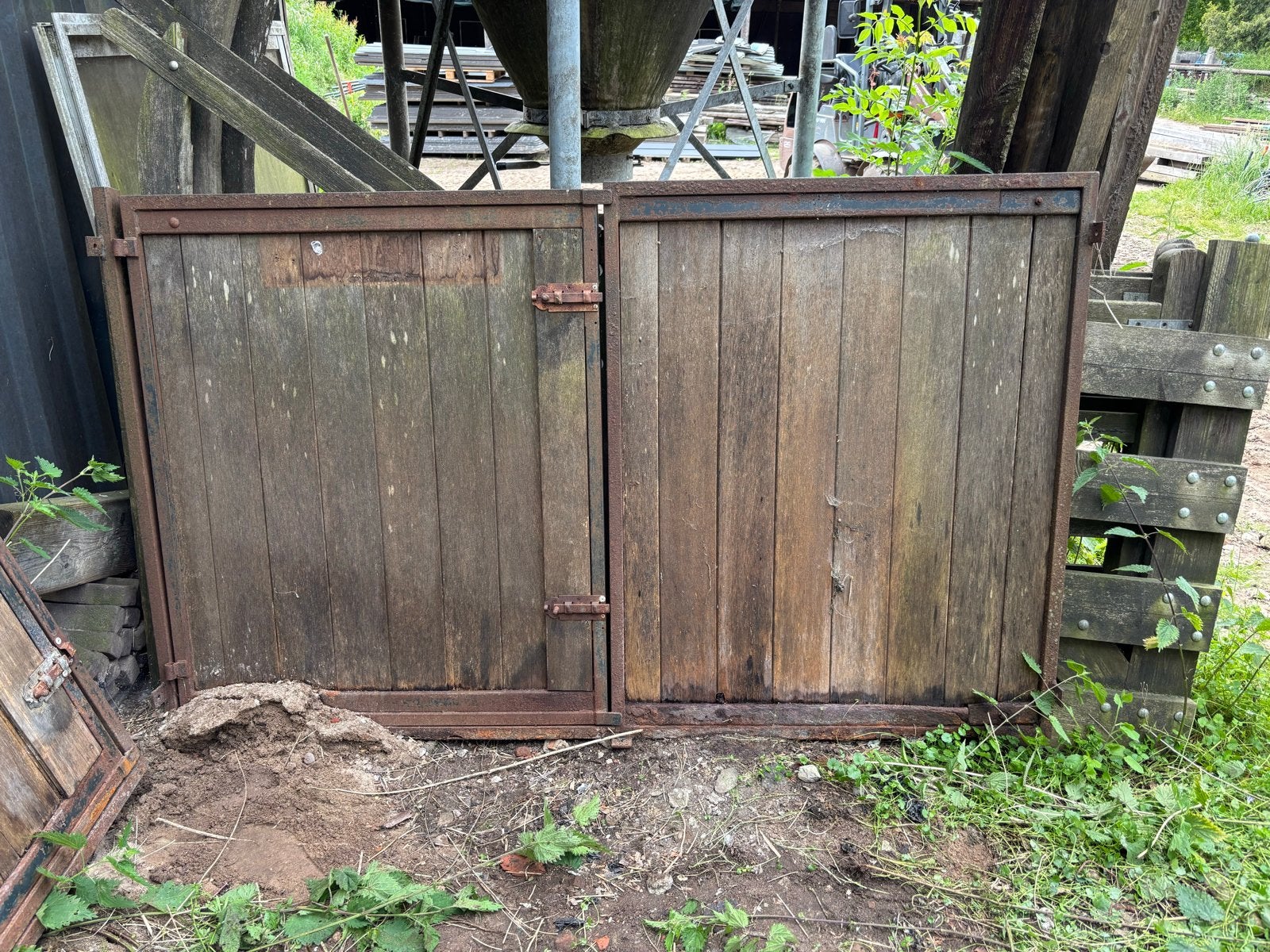 Stalwanden met deur, Dieren en Toebehoren, Stalling, 1 paard of pony