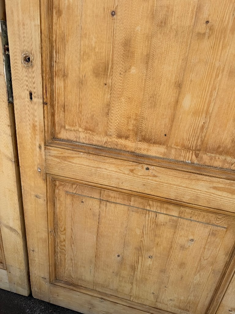 Serie 2 vlaks paneeldeur antiek 10 stuks., Ophalen