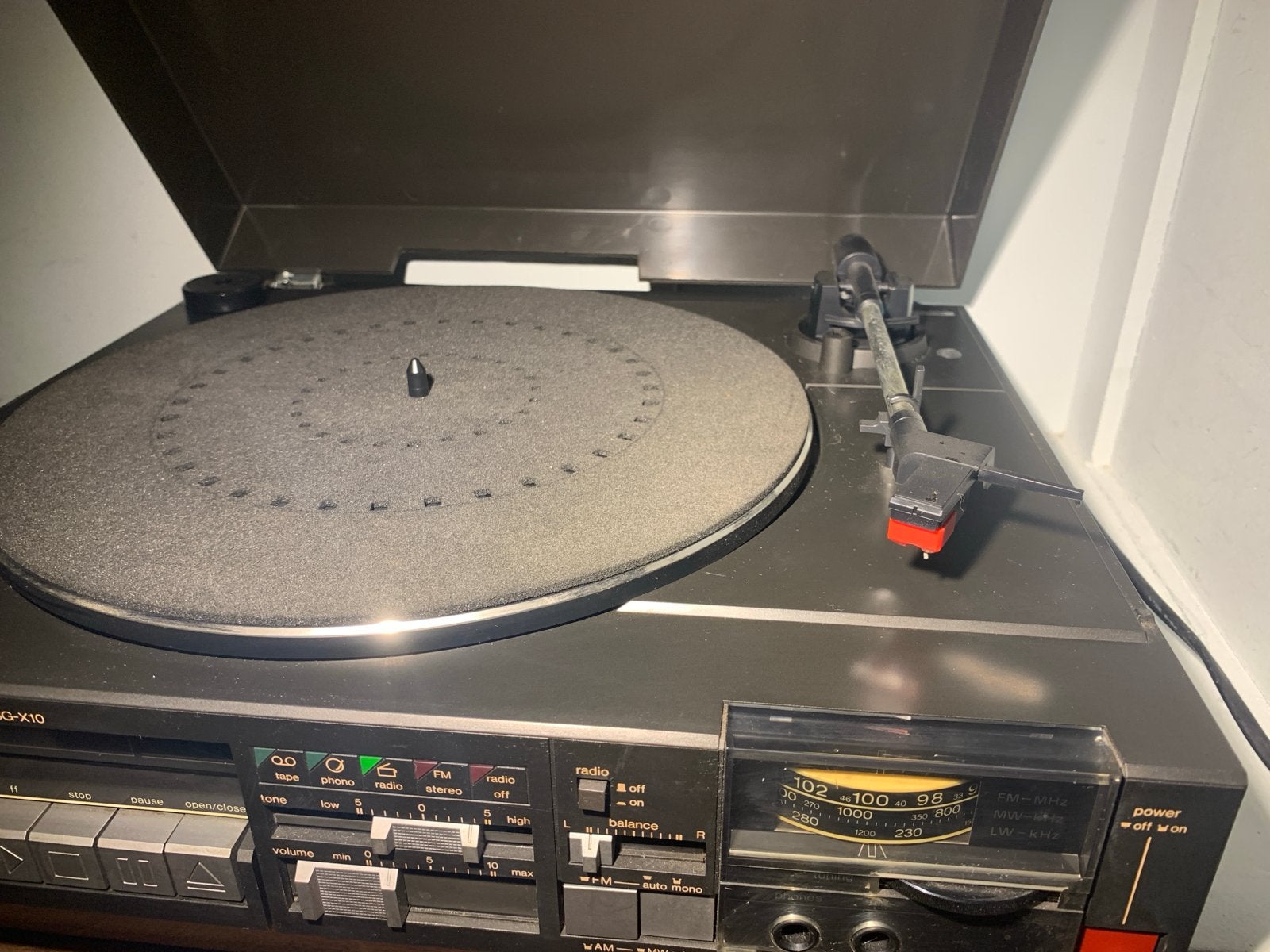 Foto 9 van Panasonic SG-X10 - Cassette - Platenspeler - Radio ‘80