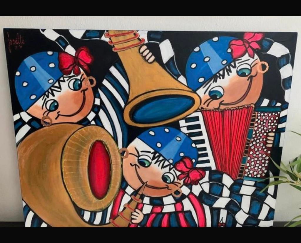 Schilderij kunst, Ophalen