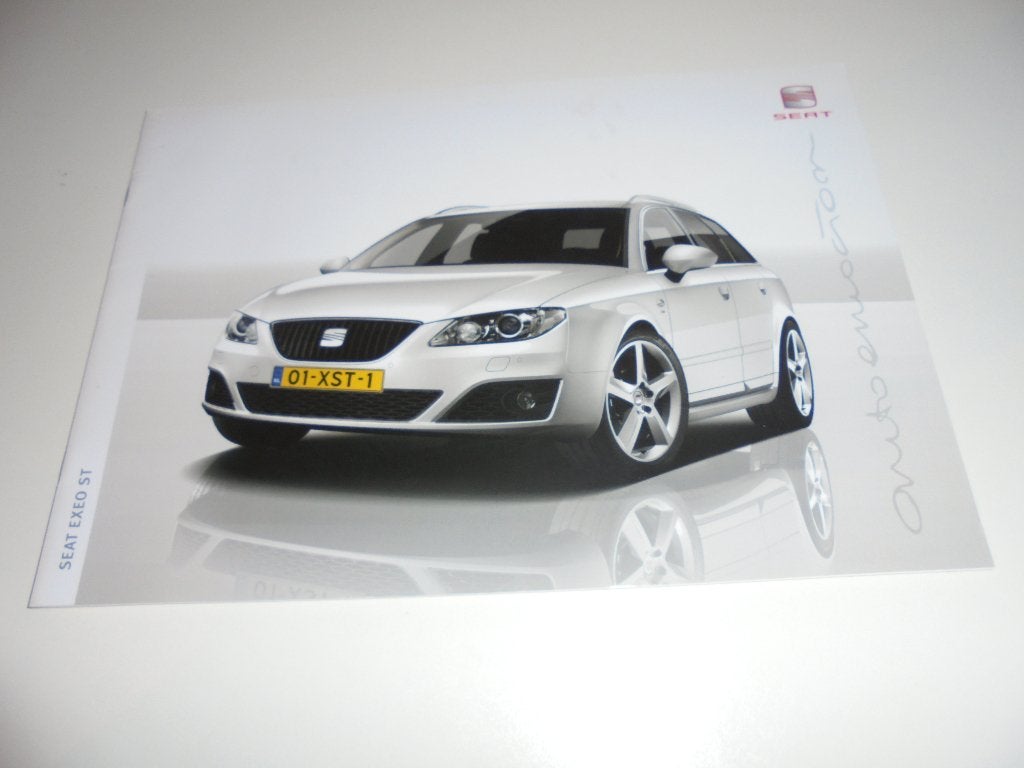 brochure Seat Exeo ST  2009, Ophalen of Verzenden, Nieuw, Overige merken
