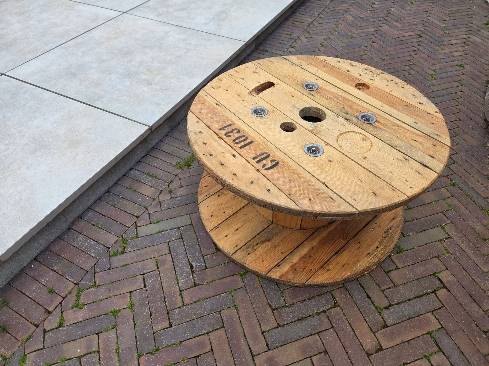 Salontafel, Ophalen of Verzenden, Gebruikt, Hout
