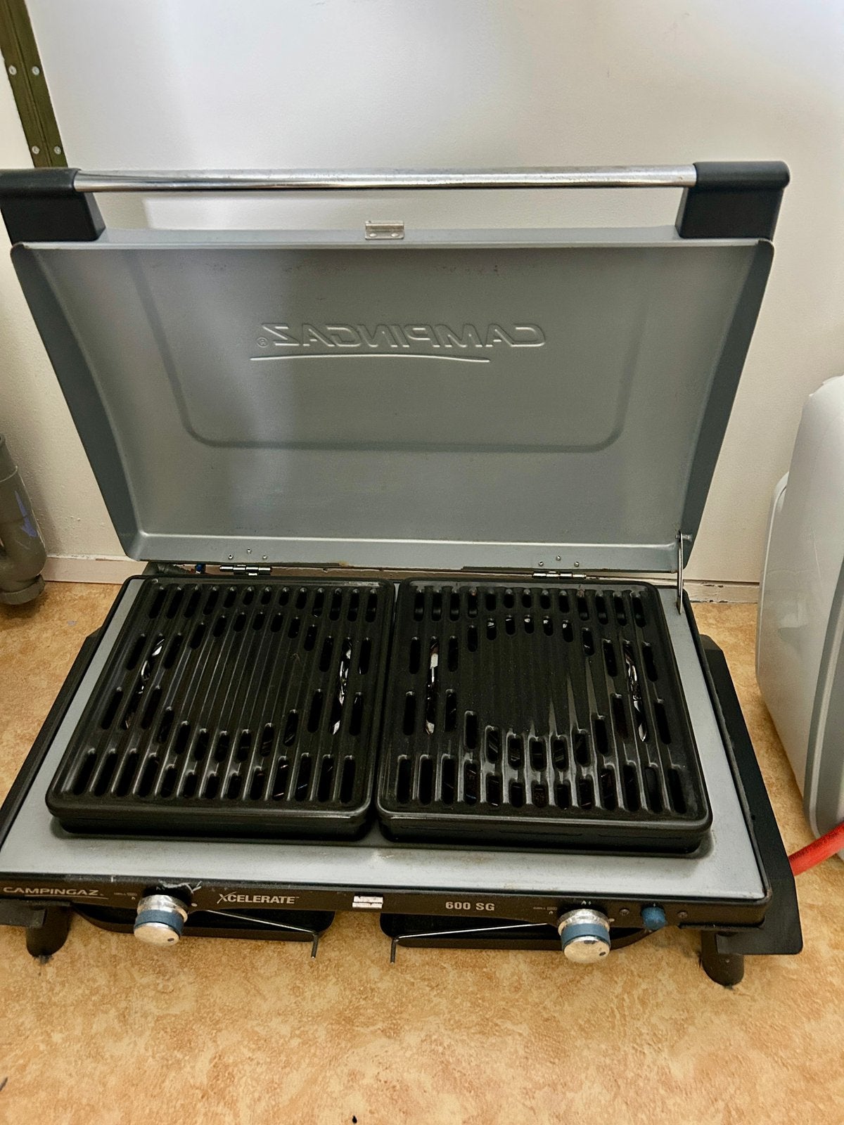 Campingaz Xcelerate 600 SG Gasbarbecue, Ophalen, Gebruikt