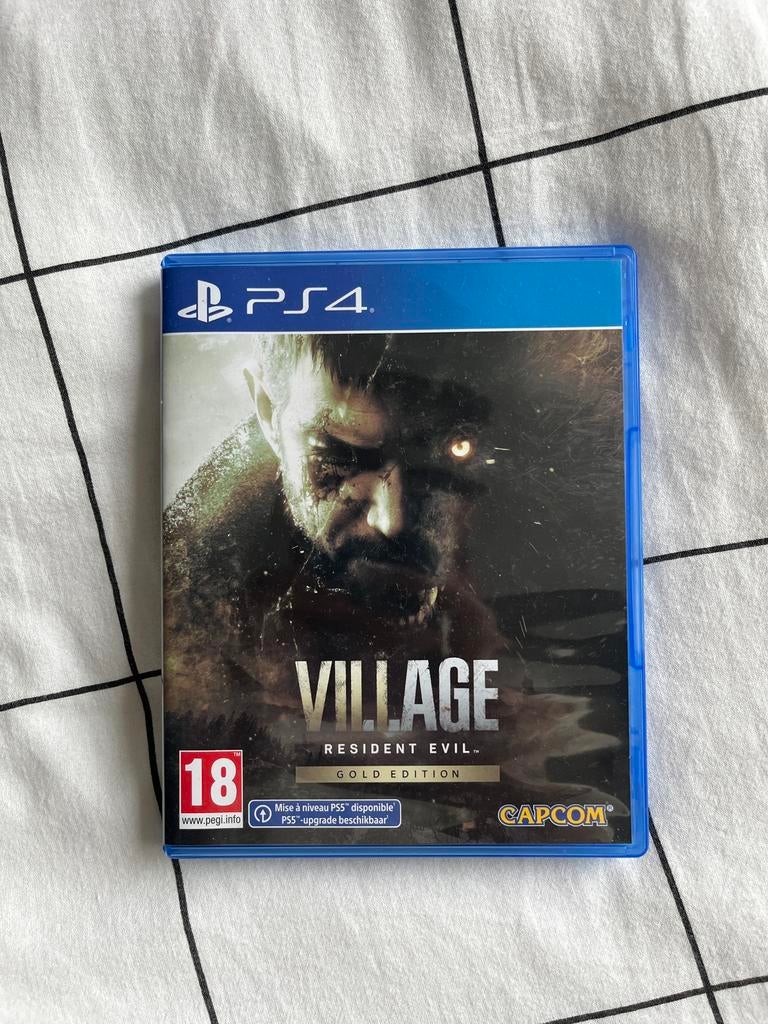 Resident Evil Village PS4/PS5 Playstation spel game, Spelcomputers en Games, Games | Sony PlayStation 4, Avontuur en Actie, Vanaf 18 jaar