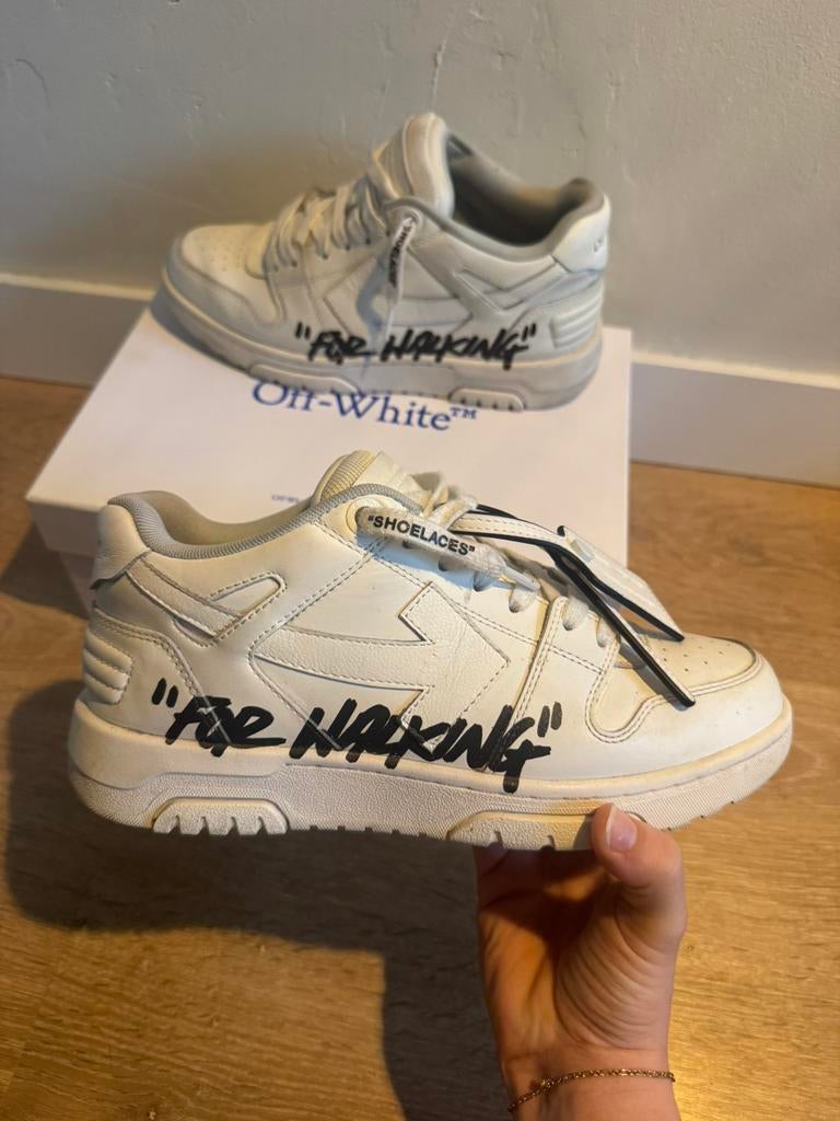 Off white schoenen, Kleding | Heren, Ophalen of Verzenden, Zo goed als nieuw, Wit