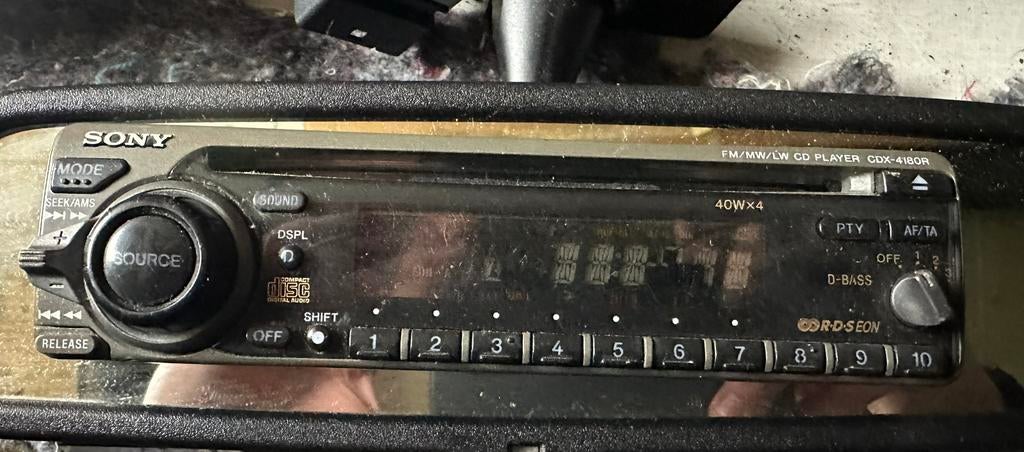 Sony CDX-4180R, Ophalen of Verzenden, Gebruikt