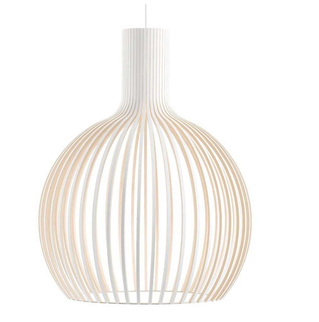 Secto Design Octo 4240 hanglamp Ø54 wit, Ophalen, Modern design, E27 (groot), Zo goed als nieuw