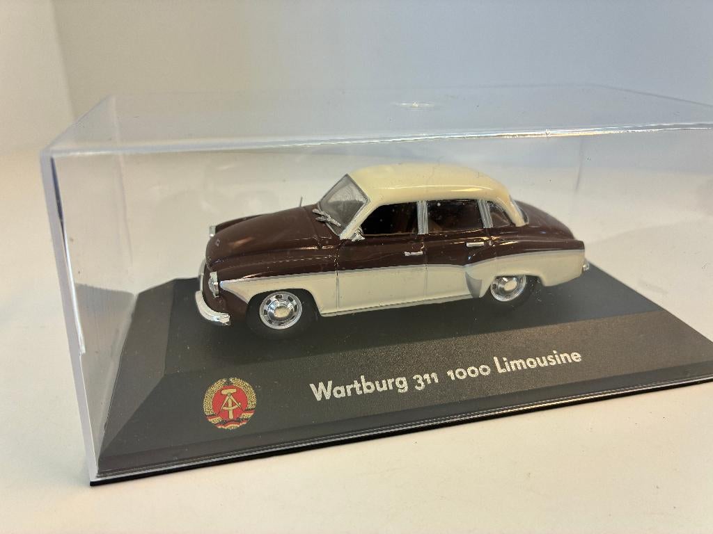 27466: Wartburg 311 1000 Limousine - Atlas 1:43, Auto, Ophalen of Verzenden, Zo goed als nieuw, Bachsatztstr. 54 D 72131 Ofterdingen, Germany