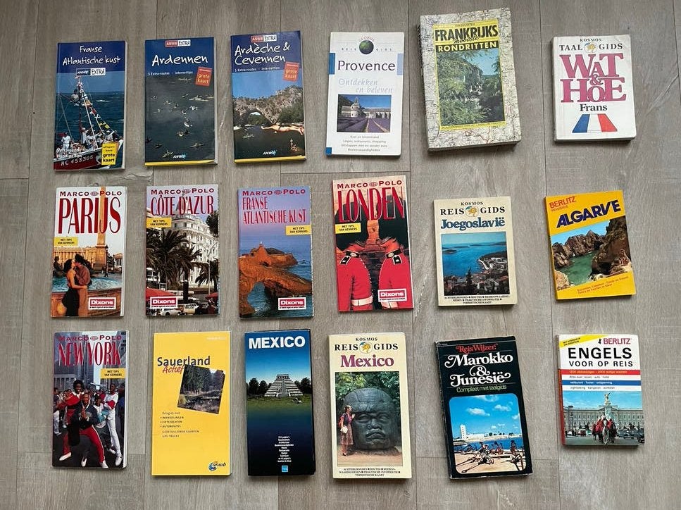 Diverse Reisgidsen, nieuw en zgan, Gelezen, Europa, Ophalen of Verzenden, Reisgids of -boek