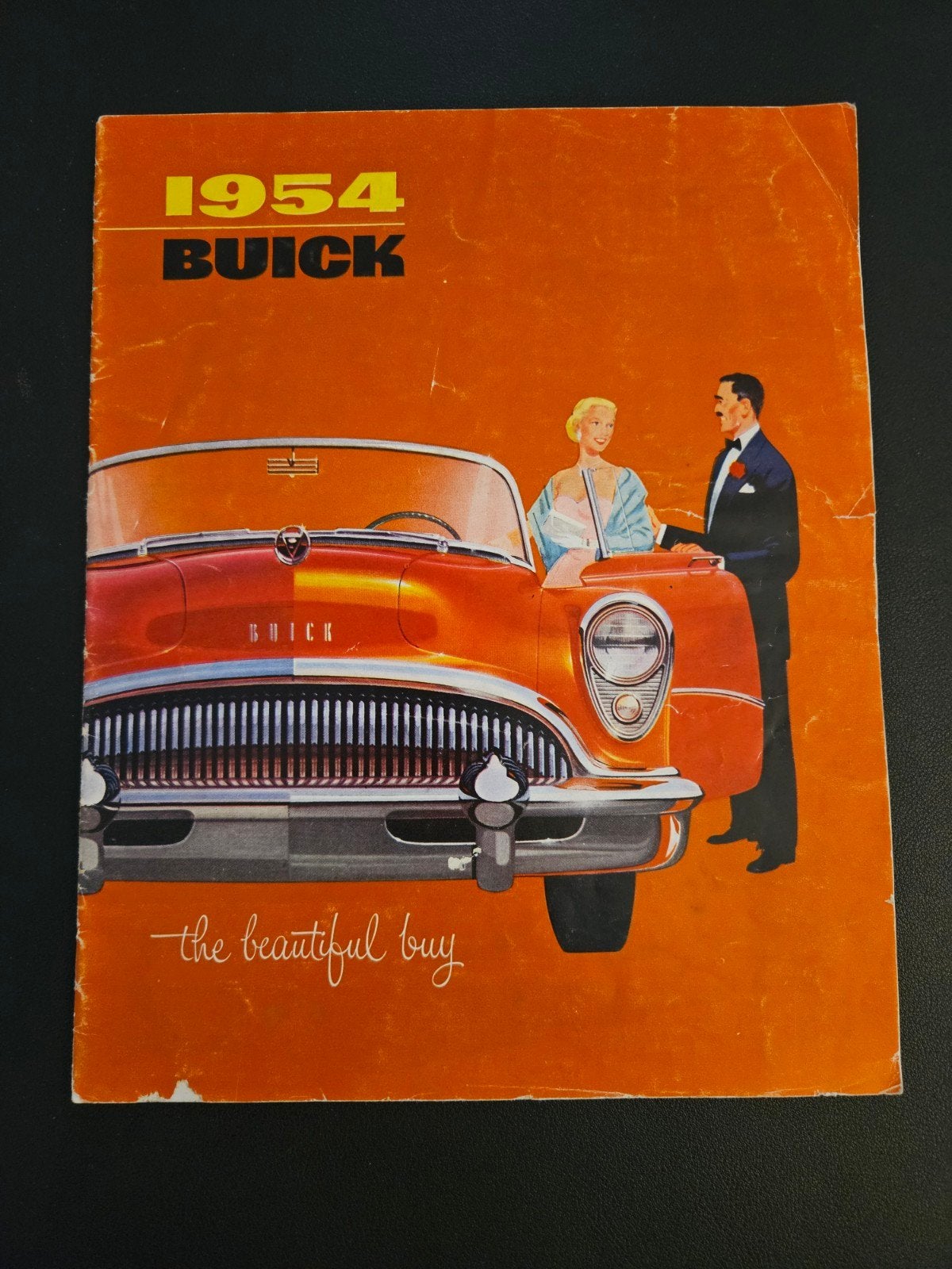 Brochure Buick 1954 USA, Ophalen of Verzenden, Zo goed als nieuw, Overige merken