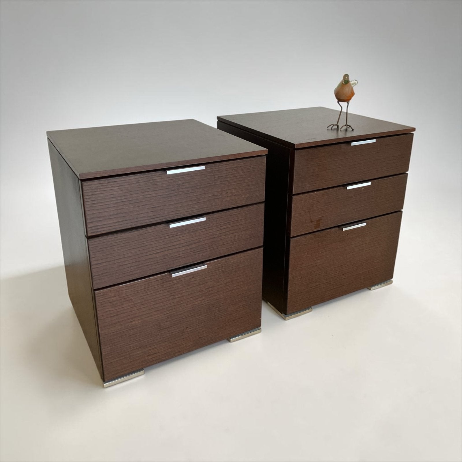 Design ladekasten / nachtkastjes Carré (45x45x54,5 cm), Minder dan 50 cm, Italiaans design modern, Huysmans, Zo goed als nieuw