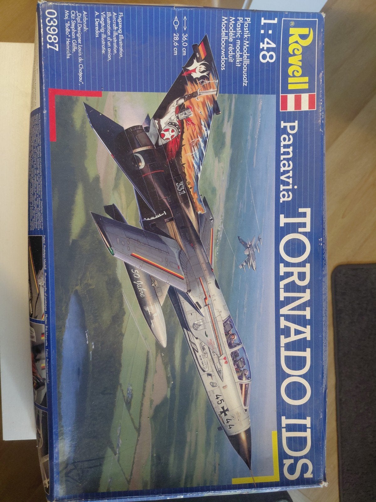 Revell Panavia Tornado IDS Modelbouw Vliegtuig 1:48, Revell, Nieuw, Ophalen of Verzenden, Groter dan 1:72