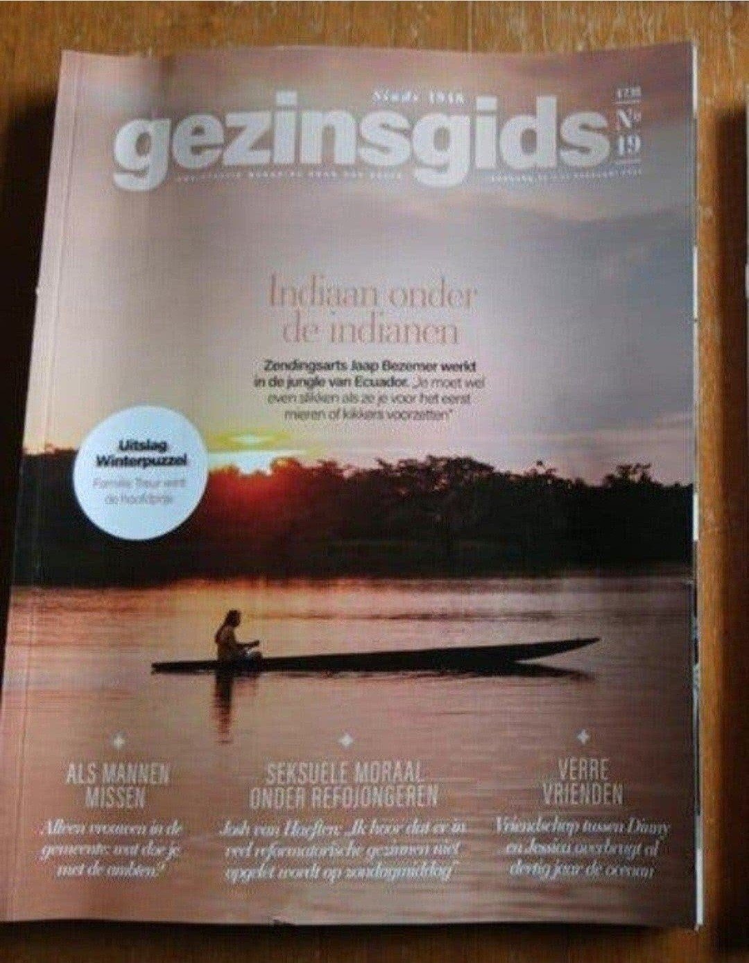 4 Gezinsgids en 1 Bimbam Tijdschrift, Ophalen of Verzenden, Gelezen, Overige typen