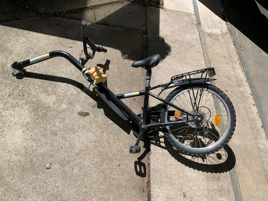 Aanhangfiets kind met versnellingen - (vanaf ca. 7 jaar), Fietsen en Brommers, Ophalen, Gebruikt, Aanhangfiets, Minder dan 20 kg