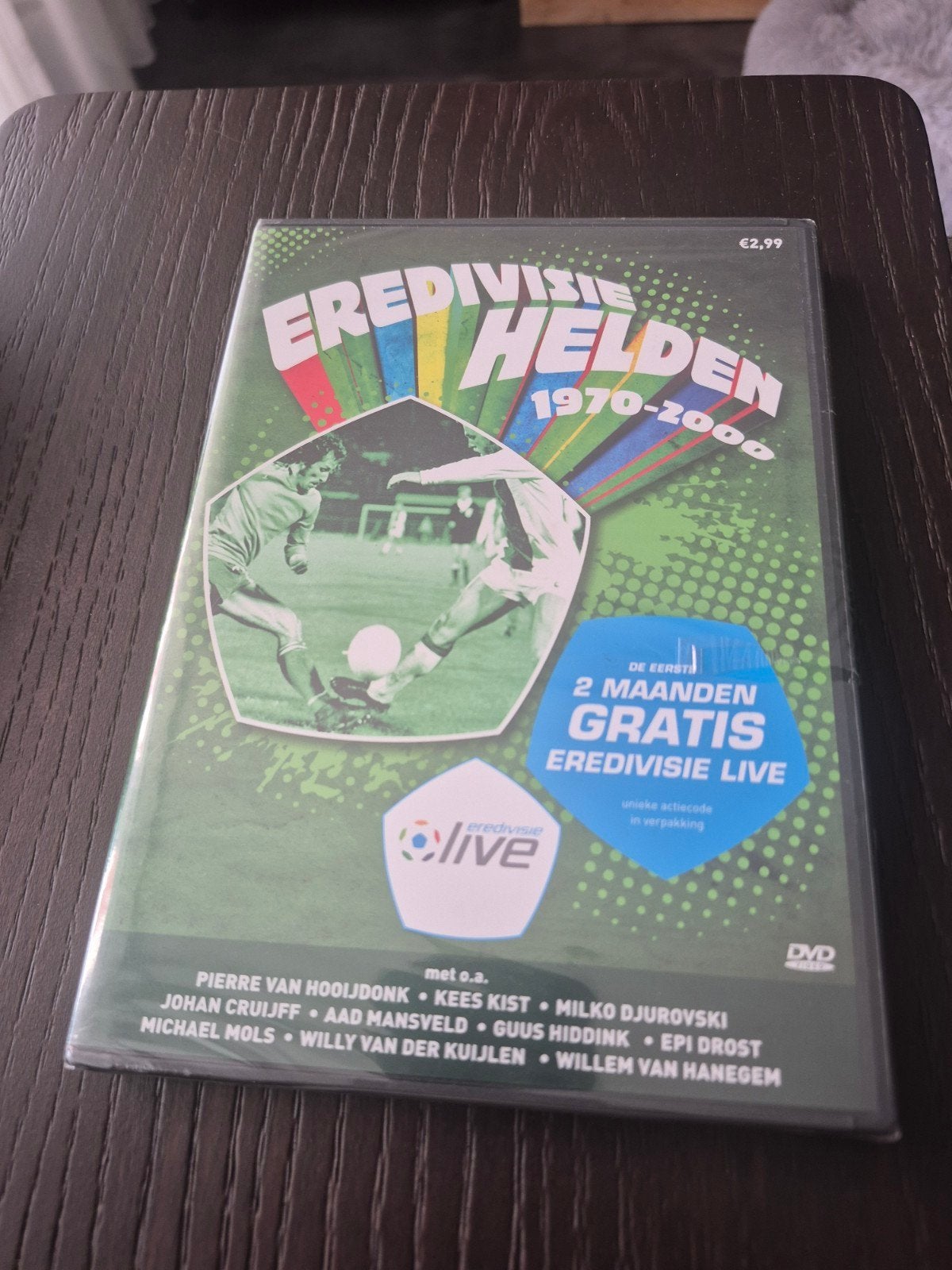Eredivisie Helden 1970-2000 DVD - Voetbal Documentaire, Alle leeftijden, Voetbal, Nieuw in verpakking, Documentaire