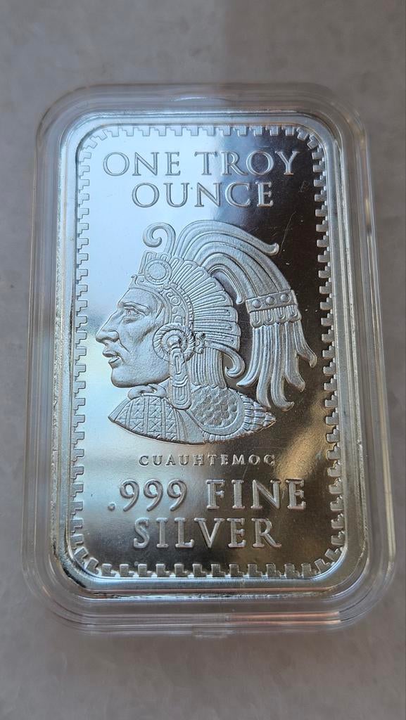 1 ounce maya kalender, Ophalen of Verzenden, Zilver