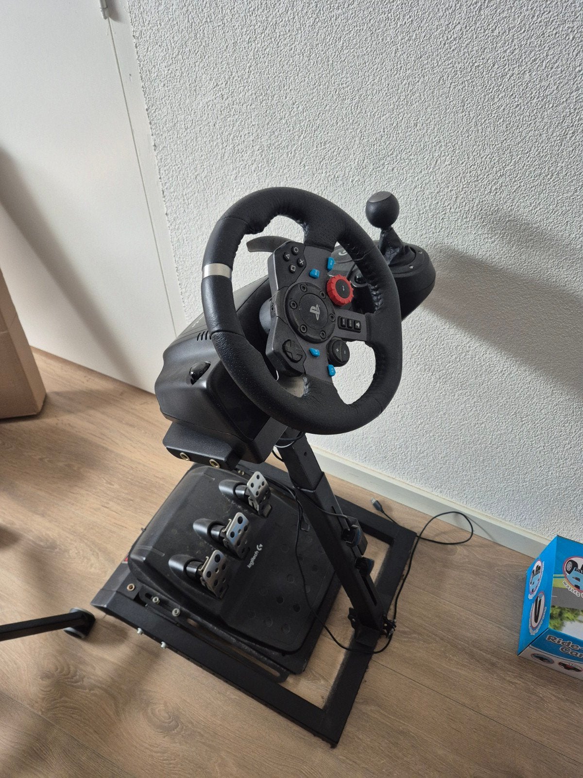 Logitech G29 racestuur met pedalen en schakelpook, Ophalen, Gebruikt, Stuur of Pedalen, PlayStation 4