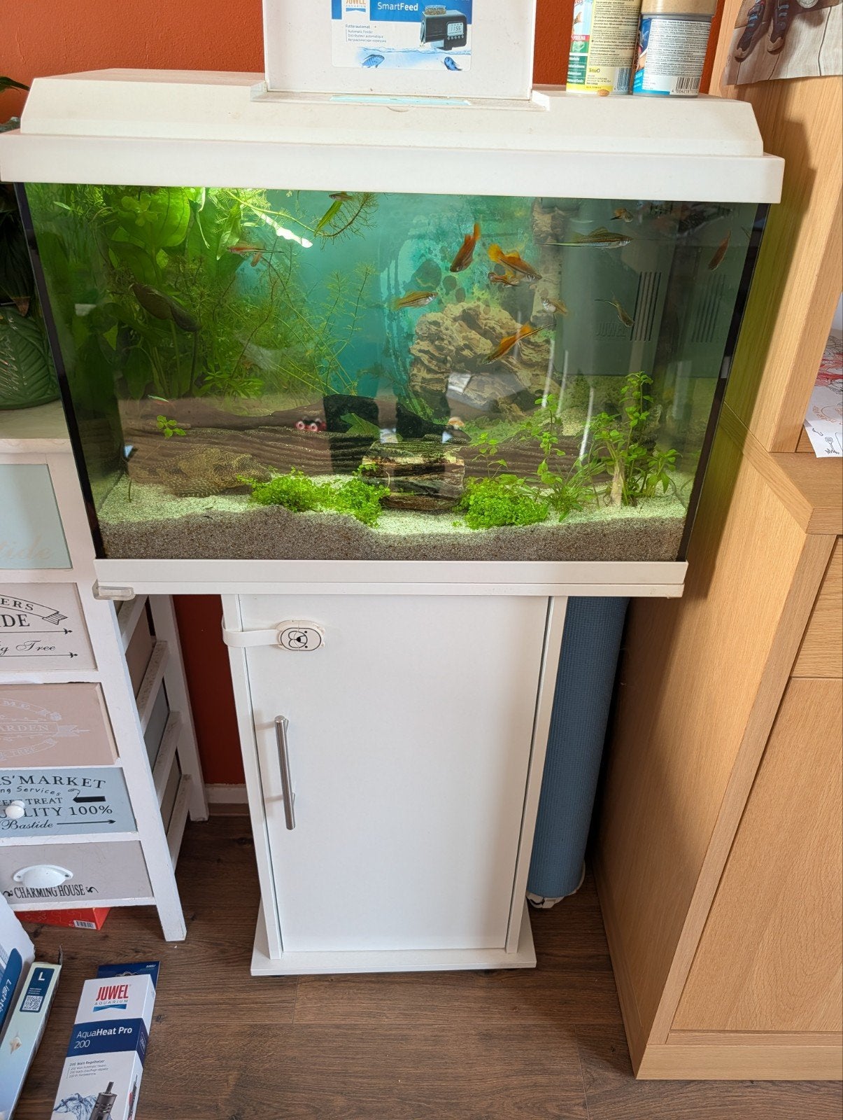 Juwel primo 70 met kast, Ophalen, Gebruikt, Inclusief deksel, Leeg aquarium