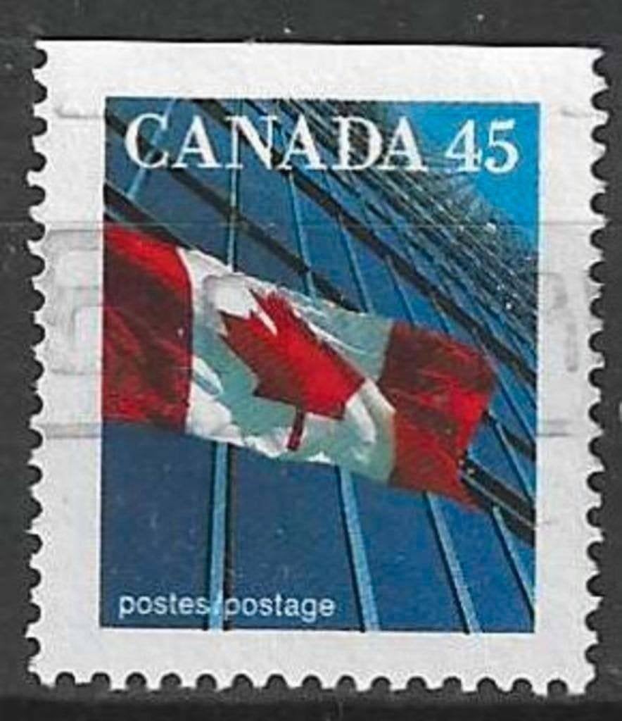 Canada 1995 - Yvert 1416ba - Nationale Canadese vlag (ST), Verzenden, Gestempeld, Noord-Amerika
