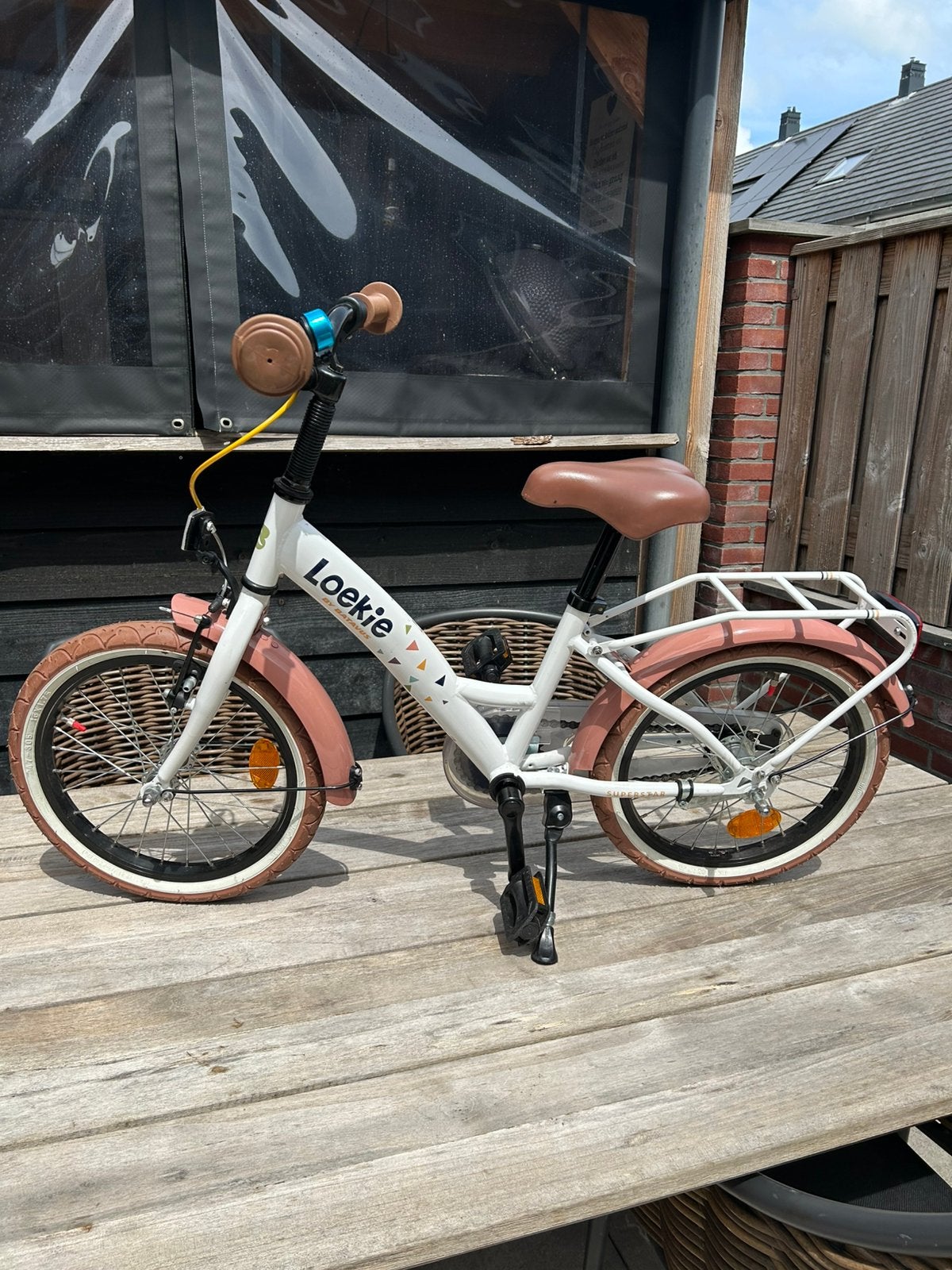 Loekie 16 inch, Fietsen en Brommers, Fietsen | Kinderfietsjes, Ophalen, Gebruikt, 16 tot 20 inch