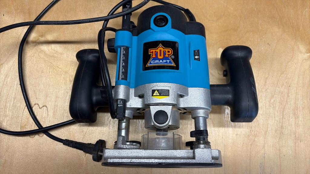 Topkraft TBF-1200 bovenfrees 1200 watt, Ophalen, Elektrisch, Bovenfrees