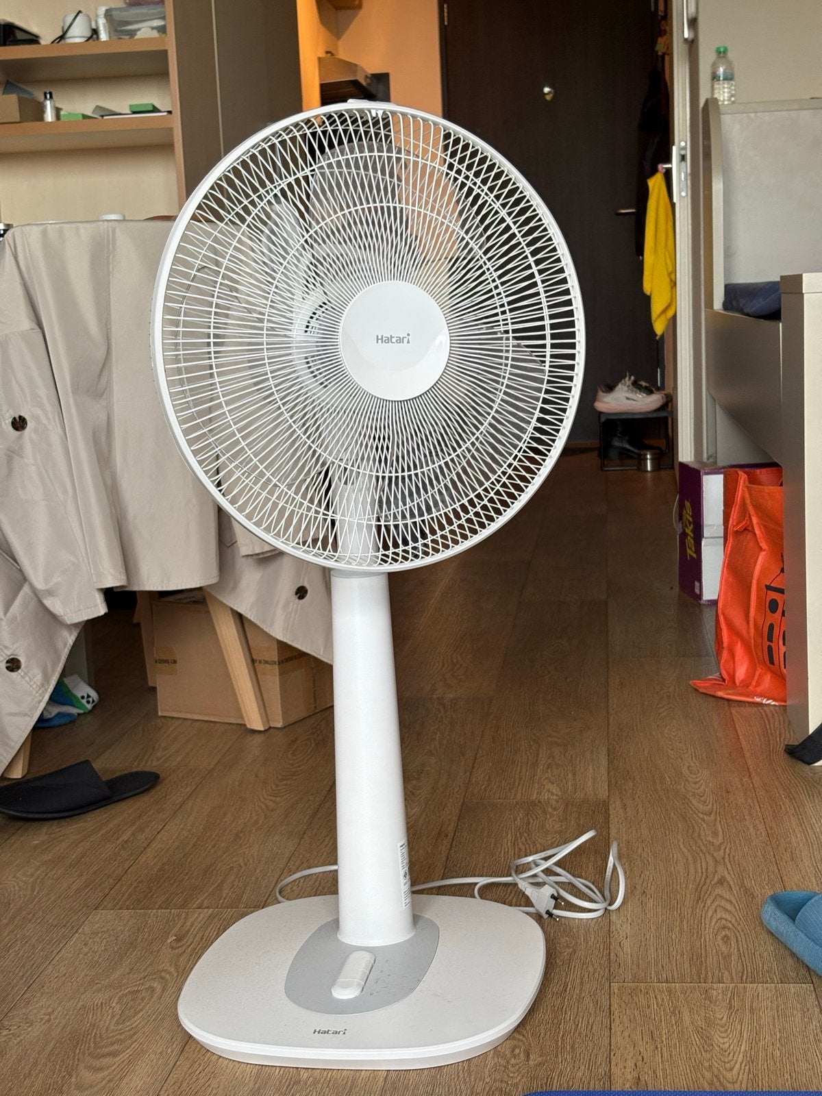 Hatari Statiefventilator - Krachtige Wind & Verstelbaar, Ophalen, Gebruikt, Statiefventilator