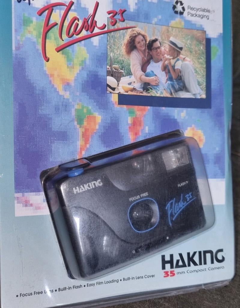 Haking Flash 35 P compactcamera, Audio, Tv en Foto, Fotocamera's Analoog, Ophalen of Verzenden, Nieuw, Compact, Overige Merken