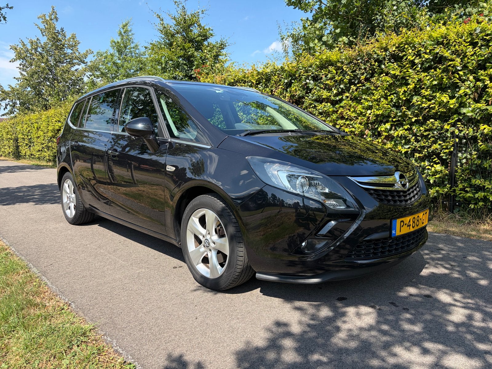 Opel Zafira 1.4 T 103KW AUT 2012 Zwart, Zwart, 4 cilinders, Zwart, 14 km/l