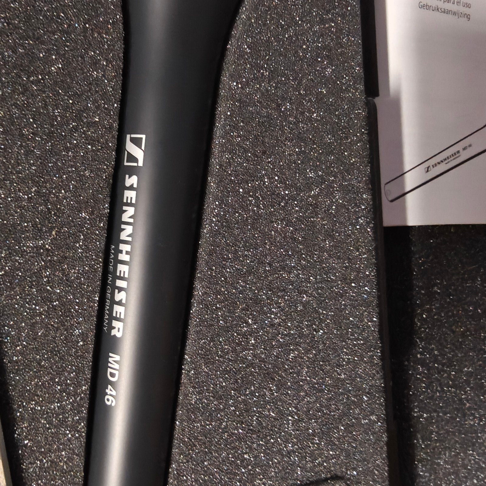 Sennheiser MD 46 Reporter Microfoon - Nieuw / Nooit gebruikt, Muziek en Instrumenten, Ophalen of Verzenden, Nieuw, Overige typen