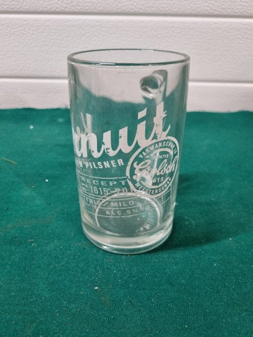 -	glas kornuit grolsch pull 0.3, Verzamelen, Ophalen of Verzenden