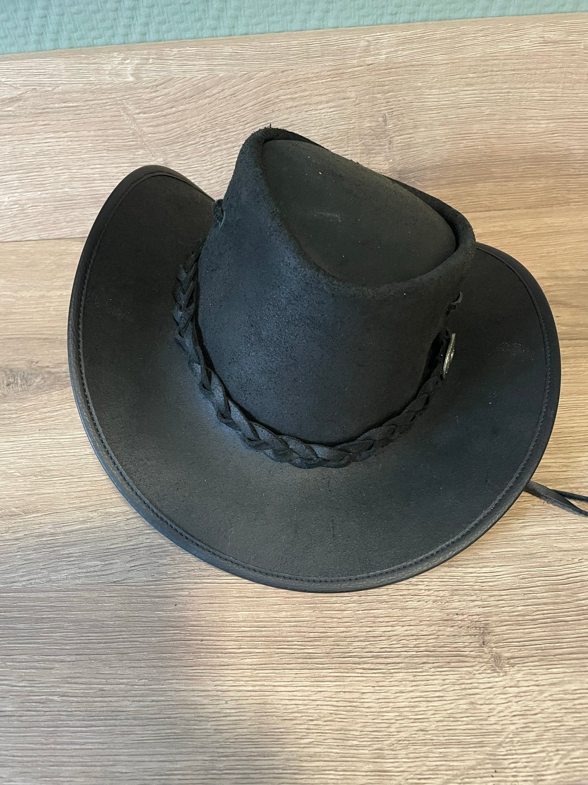 Zwarte Vilby Cowboyhoed - Zo goed als nieuw, Ophalen of Verzenden, Zo goed als nieuw, One size fits all, Hoed