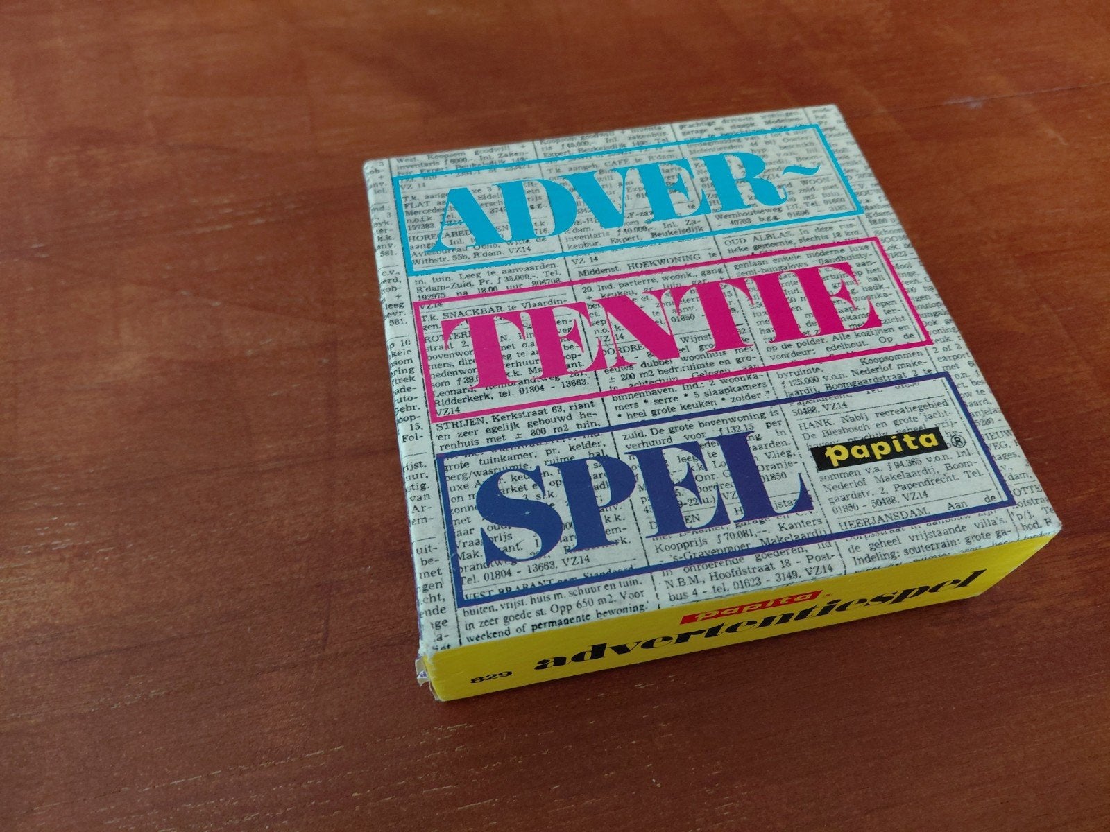 Advertentiespel Papita - Vintage Gezelschapsspel, Drie of vier spelers, Ophalen of Verzenden, Gebruikt, Papita