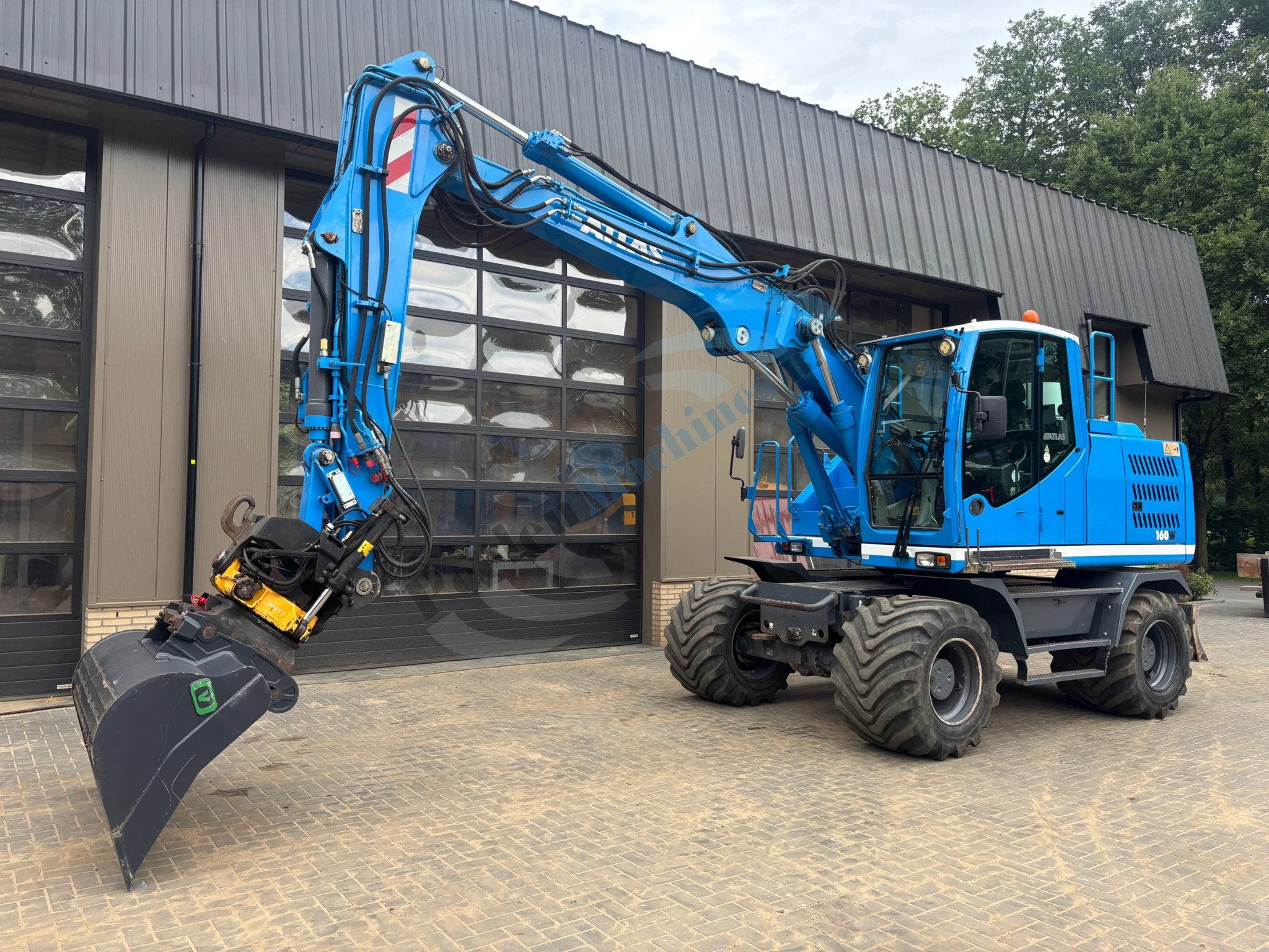 Atlas 160 W (bj 2016), Graafmachine