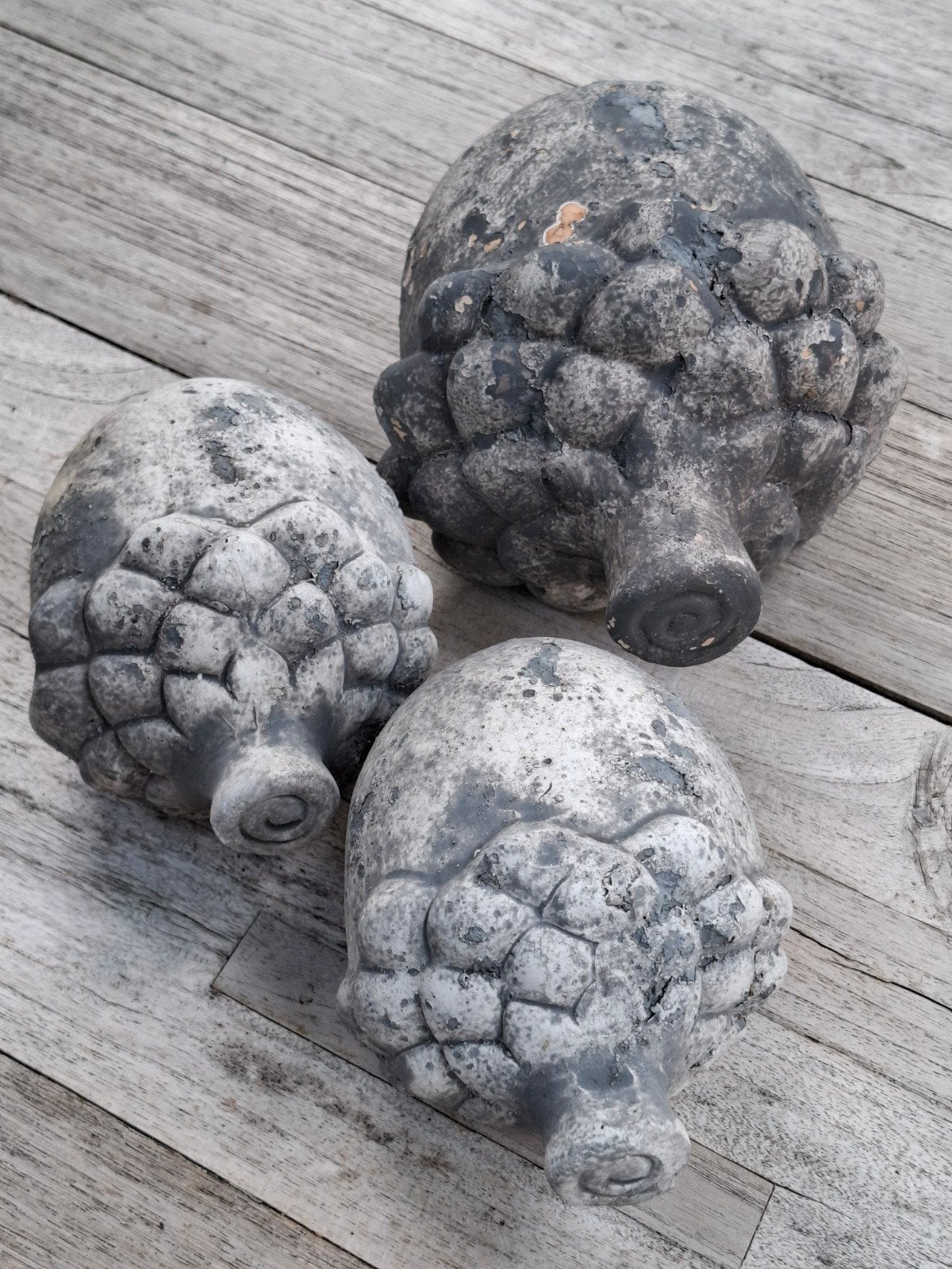 Set van 3 terra cotta dennenappels - Nieuw, Verzenden