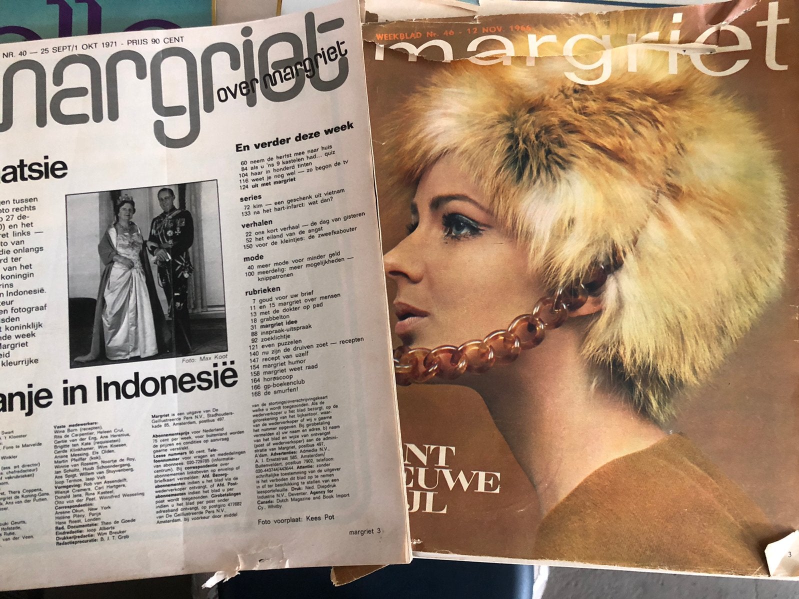 Oude tijdschriften Margriet/Libelle, Ophalen of Verzenden, 1960 tot 1980, Tijdschrift