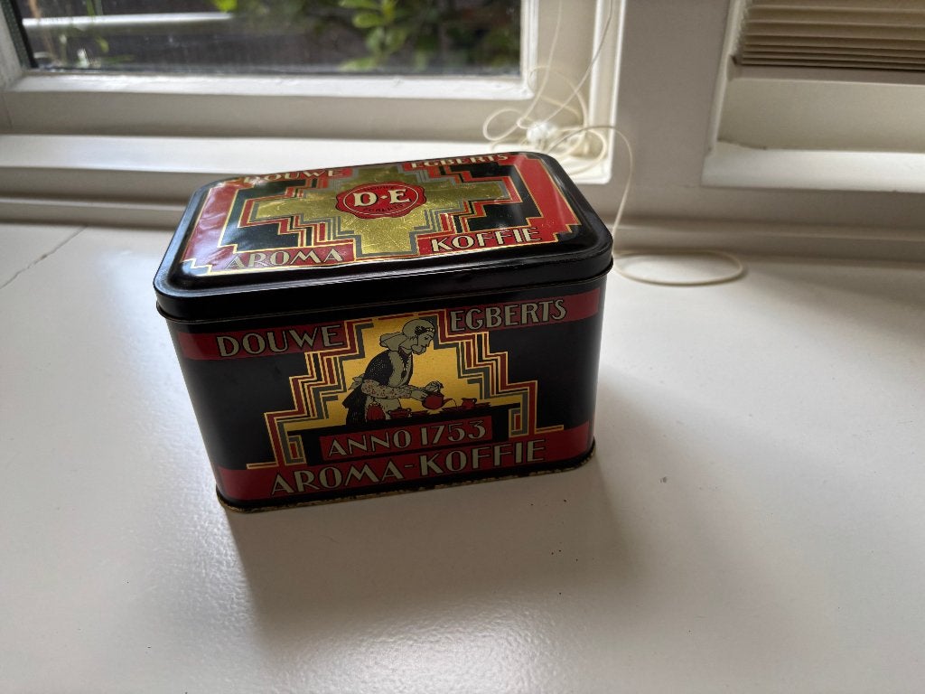Douwe Egberts bewaarblik, Ophalen of Verzenden, Zo goed als nieuw, Koffie, Douwe Egberts