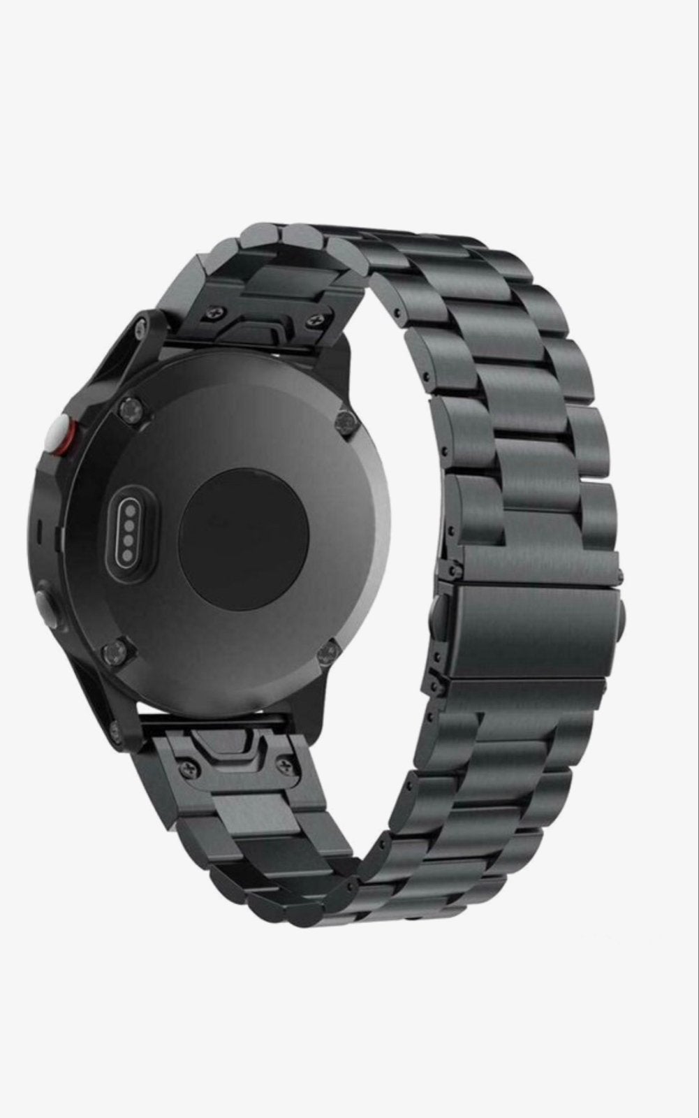 NIEUW Garmin Fenix 7 Horlogeband en Chrome Ring, Ophalen of Verzenden, Nieuw, Zwart
