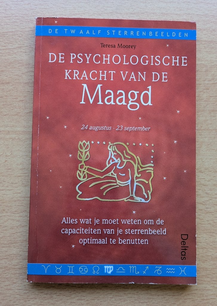 De psychologische kracht van de Maagd, Boeken, Achtergrond en Informatie, Teresa Moorey, Astrologie, Ophalen of Verzenden