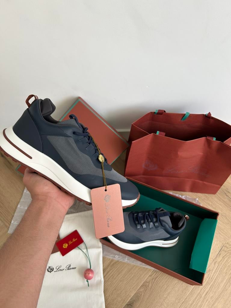 Loro piana, Maat 42, 43, 44, Kleding | Heren, Schoenen, Loafers, Blauw, Nieuw, Ophalen of Verzenden
