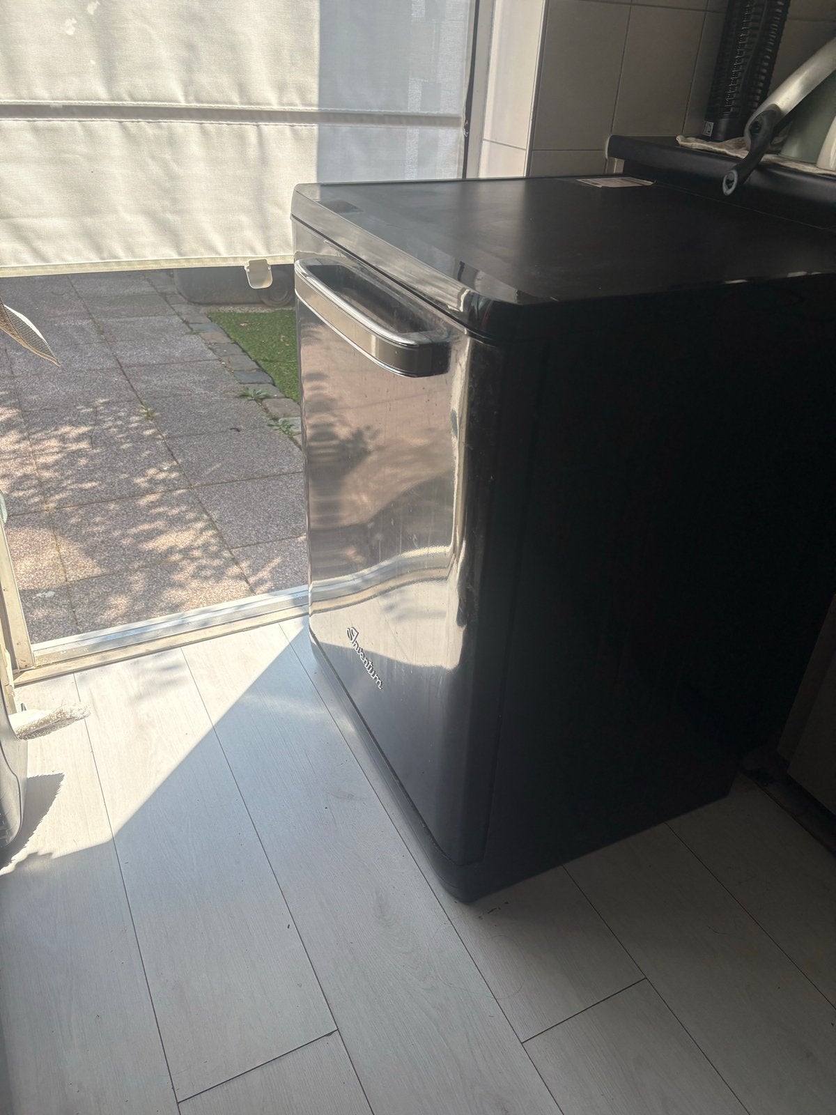 Inventum vaatwasser in het zwart met defect geeft storing, Witgoed en Apparatuur, Vaatwasmachines, Gebruikt, 60 cm of meer, Ophalen of Verzenden