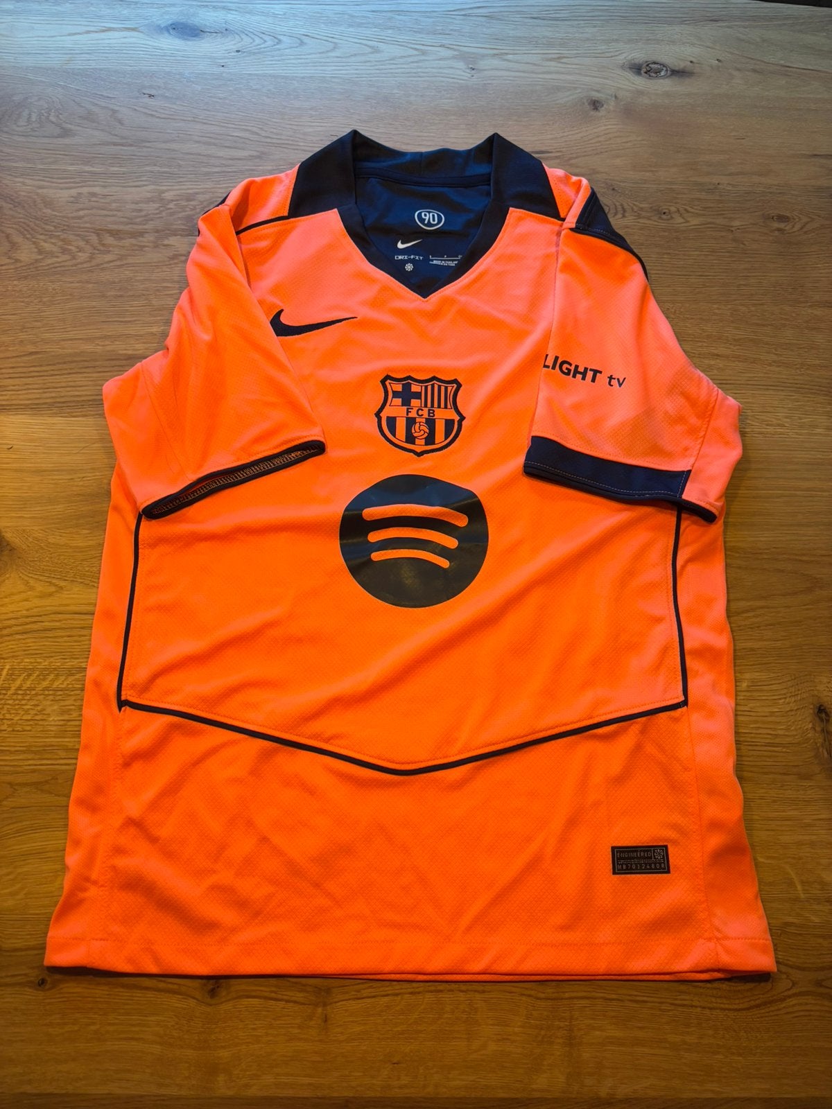 Uittenue Barcelona 25/26 Raphina, Maat S, Ophalen of Verzenden, Zo goed als nieuw, Shirt