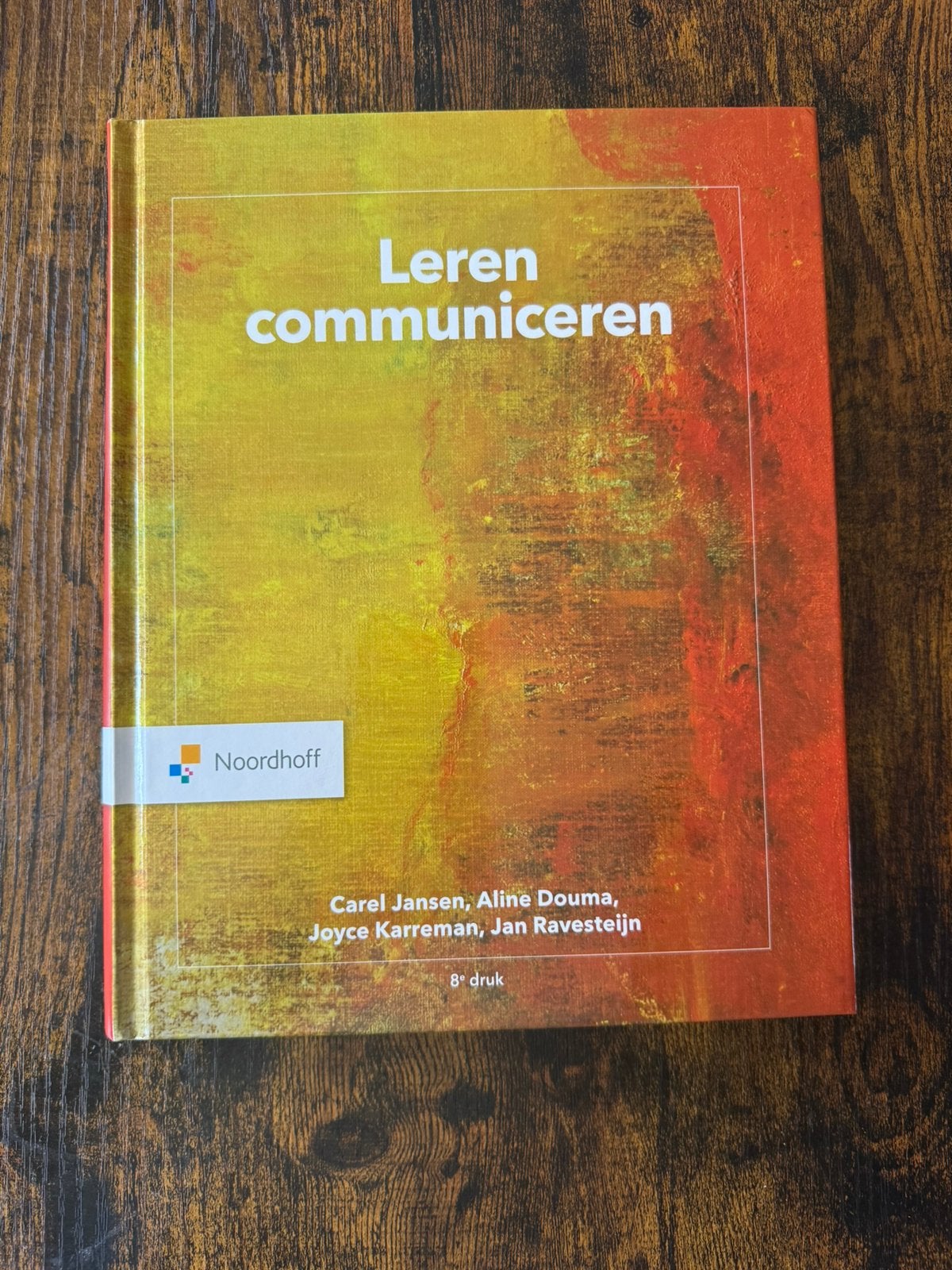 Leren communiceren – 8e druk, Boeken, Ophalen of Verzenden, Zo goed als nieuw, HBO