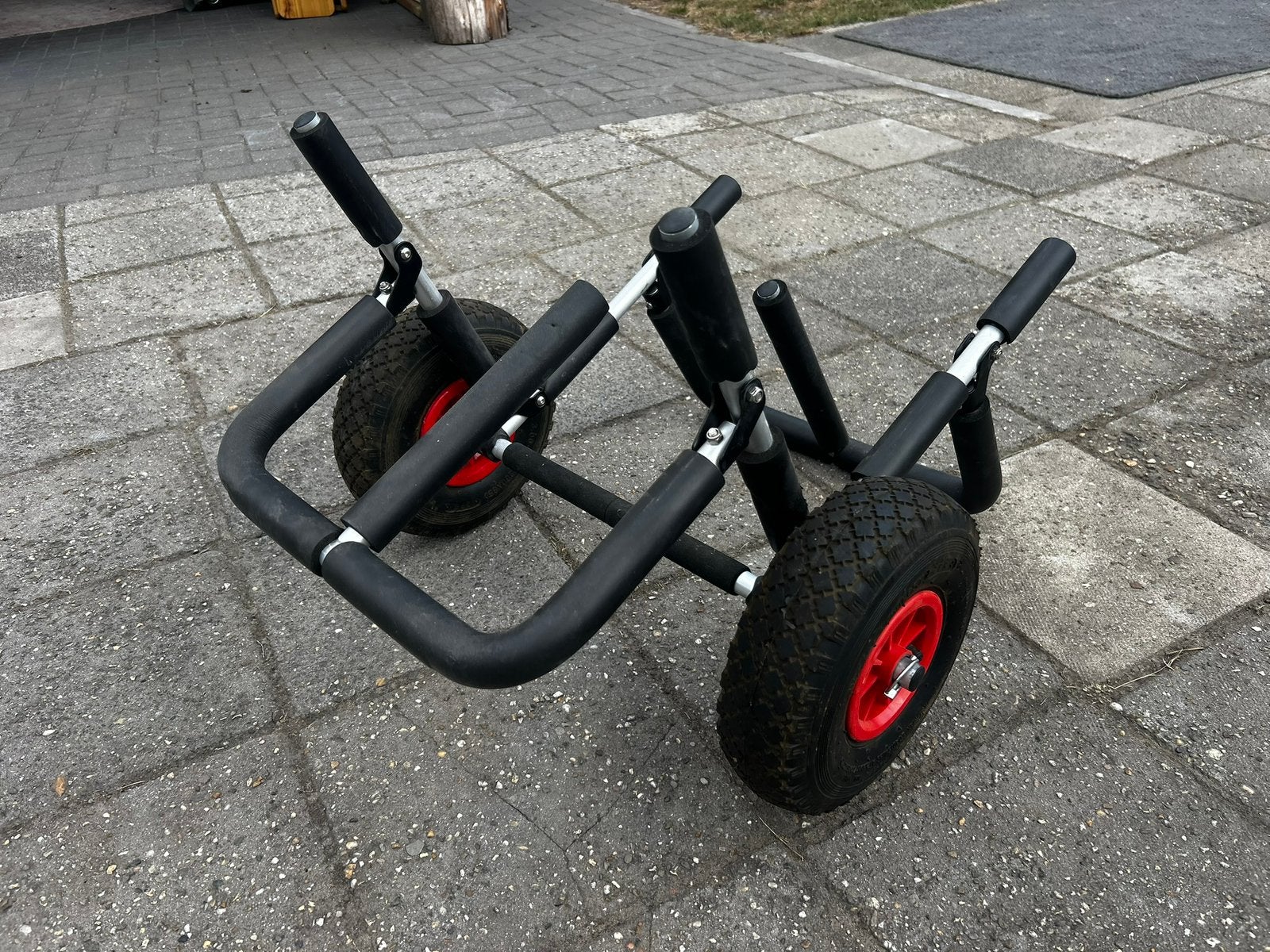 Dubbele transportkar voor 2 sups / surfplanken, Ophalen of Verzenden, SUP-boards
