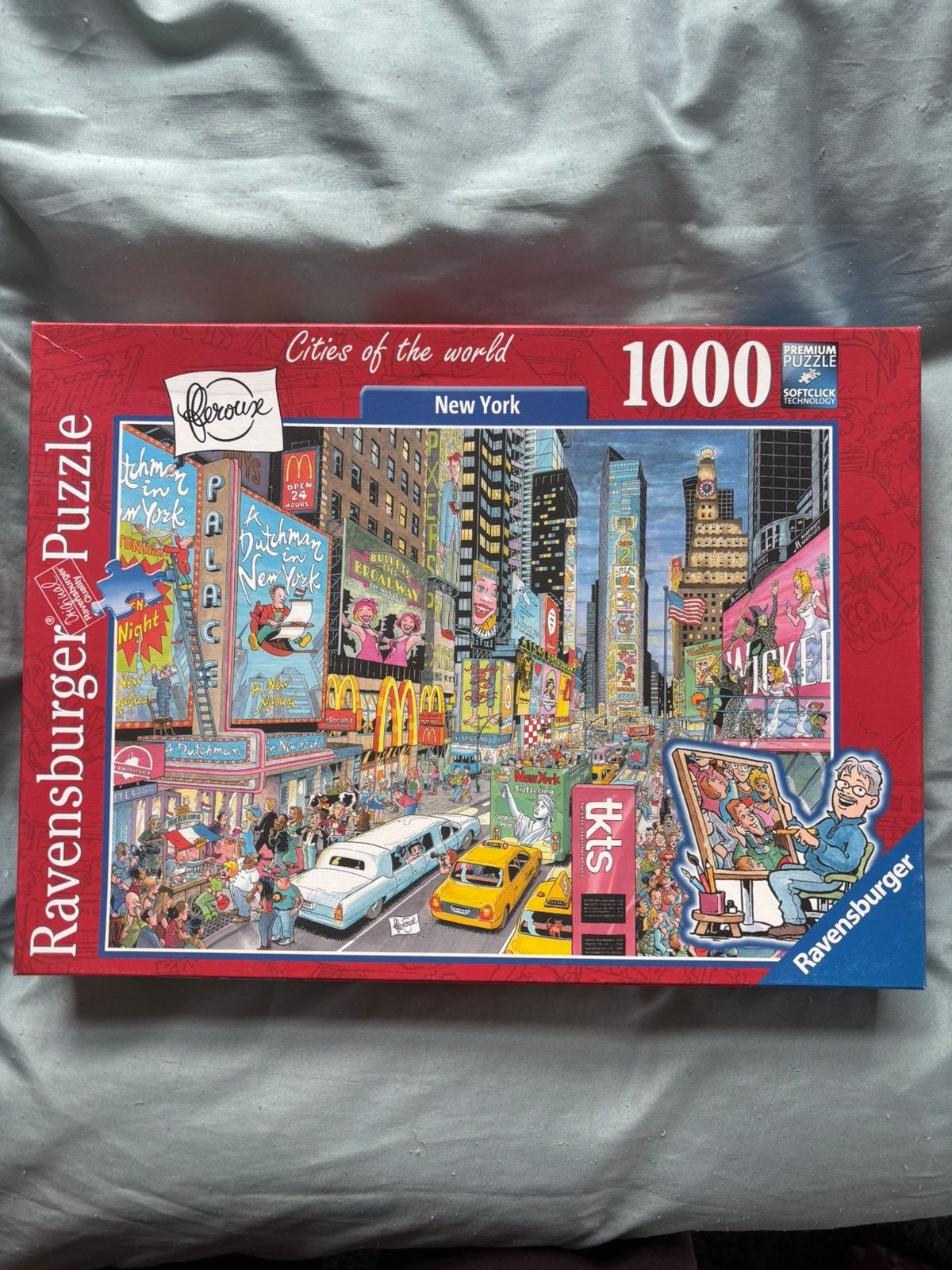 Legpuzzel Ravensburger Cities of the World New York, Hobby en Vrije tijd, Denksport en Puzzels, Ophalen of Verzenden, 500 t/m 1500 stukjes